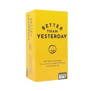 Better Than Yesterday: The 365 Day Mindfulness Game from What Do You Meme?
